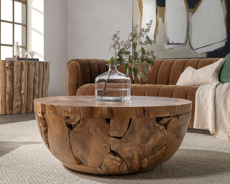 Garford - 40" Coffee Table - Natural - R&R Furniture Gallery (Fountain Valley, CA)