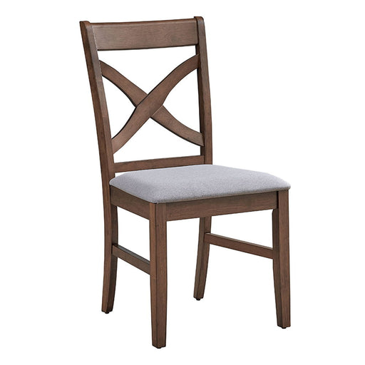 Ferris - Side Chair (Set of 2) - Brown - R&R Furniture Gallery (Fountain Valley, CA)