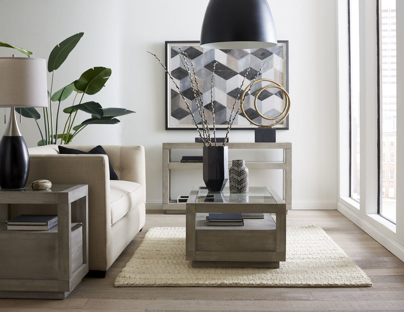 Oxford Two-Drawer Coffee Table in Mineral