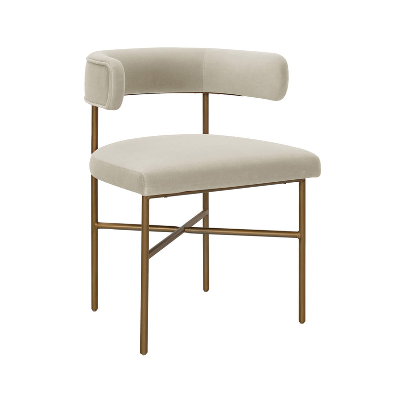 Kim - Performance Velvet Chair - R&R Furniture Gallery (Fountain Valley, CA)