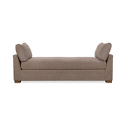 Classic Home Audrey daybed with elegant wooden frame and plush cushion, ideal for guest rooms or cozy living spaces.