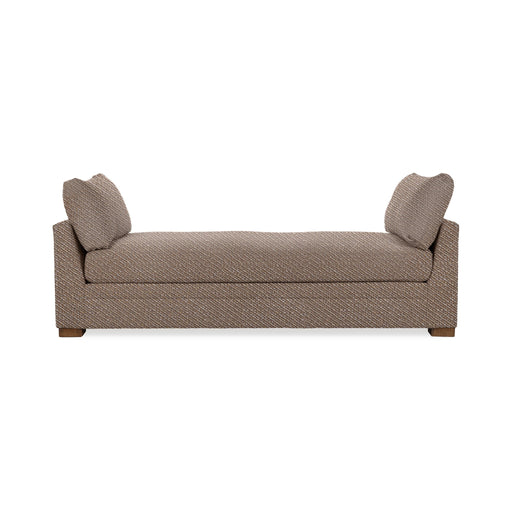 Classic Home Audrey daybed with elegant wooden frame and plush cushion, ideal for guest rooms or cozy living spaces.
