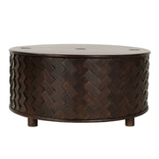 Shira - Mango Wood 24" Round Table - R&R Furniture Gallery (Fountain Valley, CA)