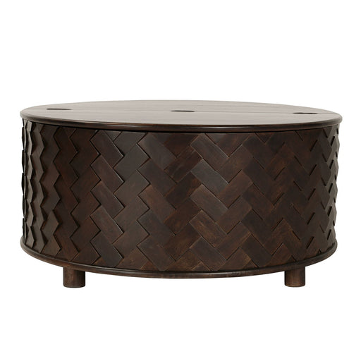 Shira - Mango Wood 24" Round Table - R&R Furniture Gallery (Fountain Valley, CA)