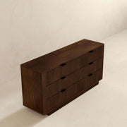 Lola - Dresser With 6 Drawers - Dark Brown - R&R Furniture Gallery (Fountain Valley, CA)