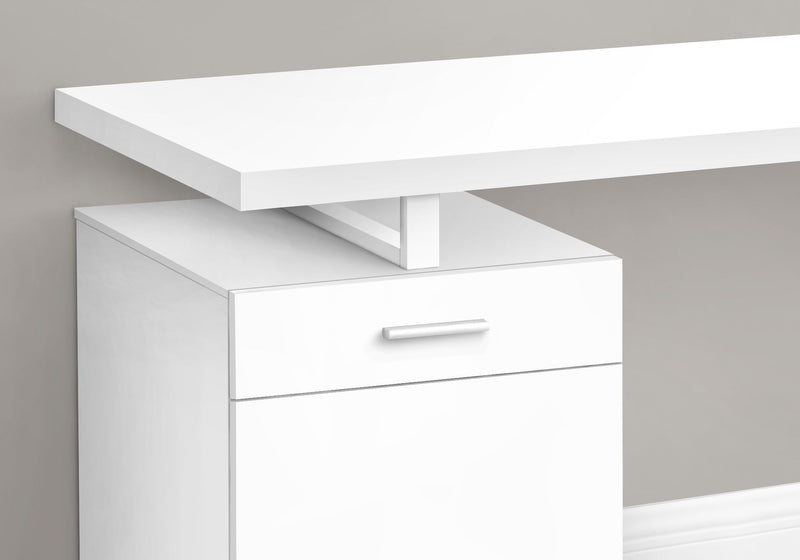 Computer Desk, Home Office, Laptop, Left, Right Set-Up, Storage Drawers, Work, Contemporary, Modern - R&R Furniture Gallery (Fountain Valley, CA)