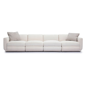 Perry - Modular Long Sofa - Cream - R&R Furniture Gallery (Fountain Valley, CA)