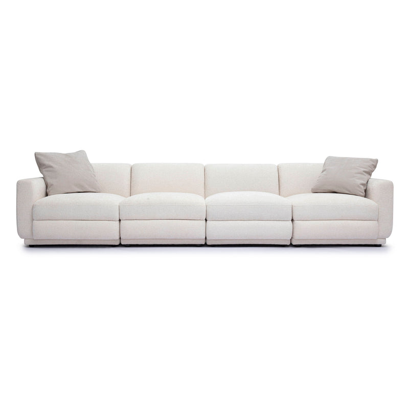 Perry - Modular Long Sofa - Cream - R&R Furniture Gallery (Fountain Valley, CA)