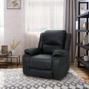 Stylish Wide Manual Swivel Standard Recliner - R&R Furniture Gallery (Fountain Valley, CA)