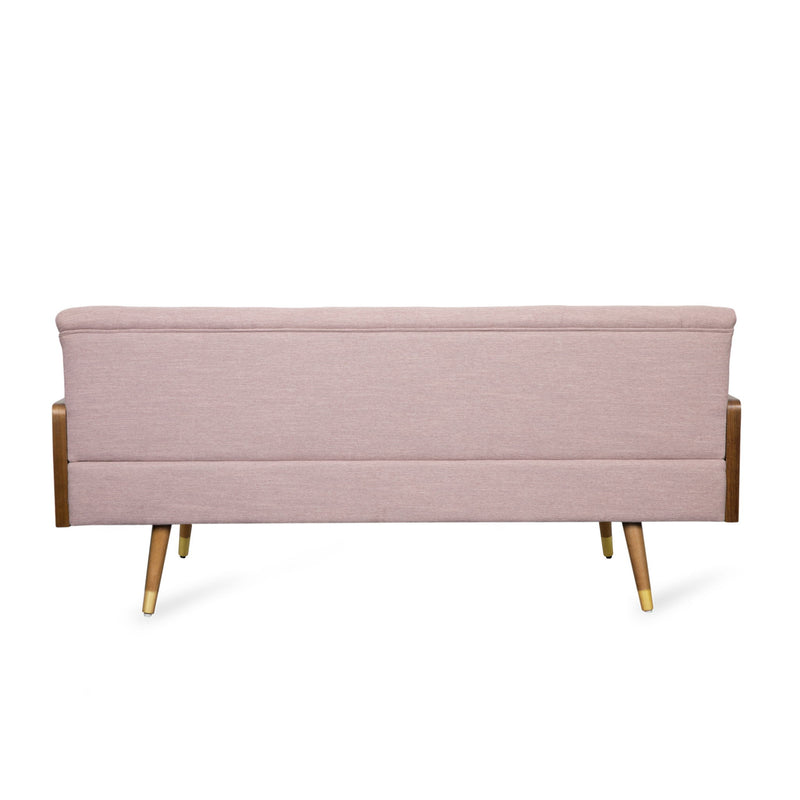 Aidan - Mid Century Modern Tufted Fabric Sofa - R&R Furniture Gallery (Fountain Valley, CA)