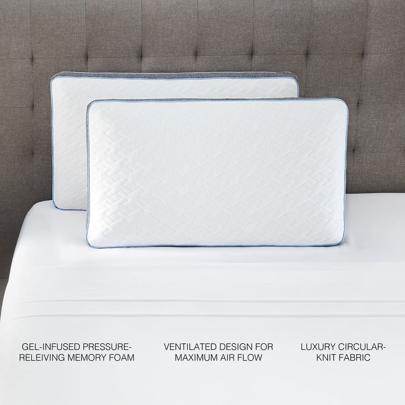 Comfort Care - Hybrid Restful Nights Plush Mattress With 12 Piece Comfort Bedding Pack - R&R Furniture Gallery (Fountain Valley, CA)