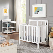 Connelly - Mini Crib With Mattress Pad - R&R Furniture Gallery (Fountain Valley, CA)
