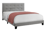 Bed, Upholstered, Frame Only, Transitional - R&R Furniture Gallery (Fountain Valley, CA)