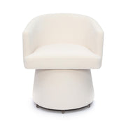 Kristen - Upcycled Chenille Rolling Desk Chair - R&R Furniture Gallery (Fountain Valley, CA)