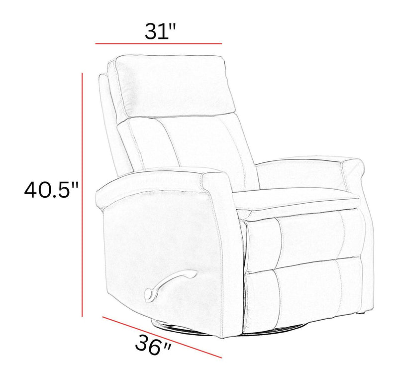 Bristol - Swivel Glider Recliner (Set of 2)