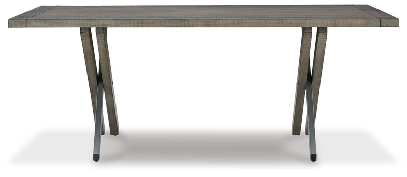 Krystanza - Rectangular Dining Room Table - Weathered Gray - R&R Furniture Gallery (Fountain Valley, CA)