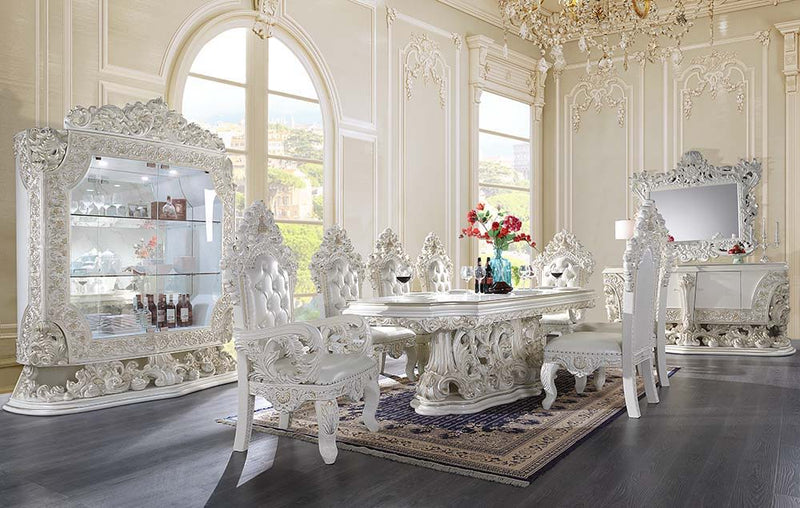 Adara - Dining Table - Antique White - R&R Furniture Gallery (Fountain Valley, CA)