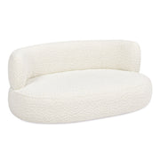 Shep - Curved Dog Sofa Bed Medium - Ivory White - R&R Furniture Gallery (Fountain Valley, CA)