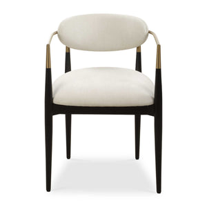 Moxie - Dining Arm Chair - White