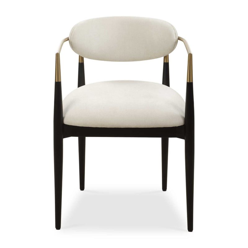 Moxie - Dining Arm Chair - White