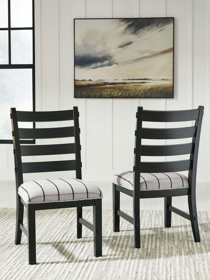 Ridgester - Dining Upholstered Side Chair (Set of 2) - R&R Furniture Gallery (Fountain Valley, CA)