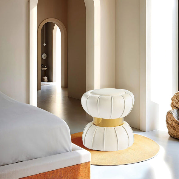 Dorothea - Stool, White