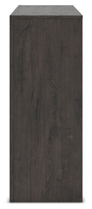Fraluna - Six Drawer Dresser - Charcoal - R&R Furniture Gallery (Fountain Valley, CA)