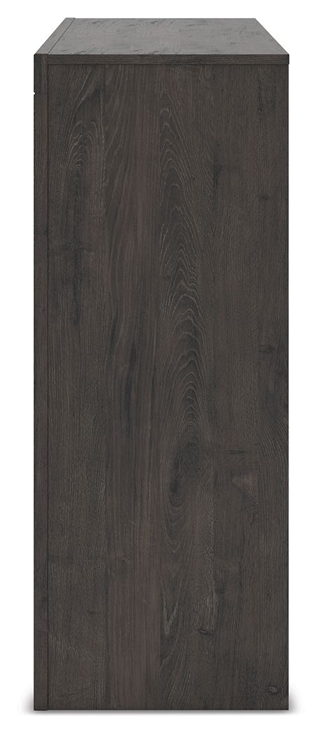 Fraluna - Six Drawer Dresser - Charcoal - R&R Furniture Gallery (Fountain Valley, CA)