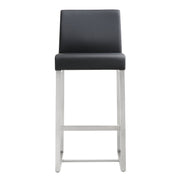 Denmark - Stainless Steel Counter Stool (Set of 2) - R&R Furniture Gallery (Fountain Valley, CA)