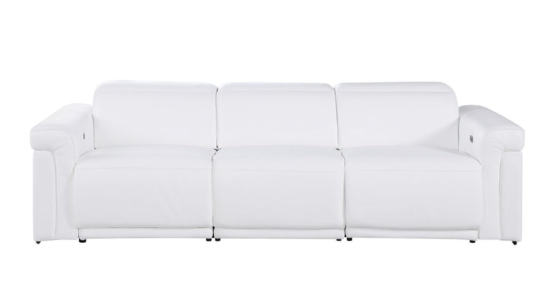 1126 - 6-Piece Modular Power Reclining Sofa, Loveseat & Chair Set In With 6 Power Recliners & Power Headrests