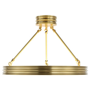 Newport - Pendant - Bright Brass