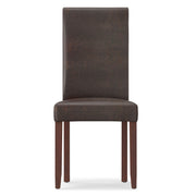 Acadian - Upholstered Parson Dining Chair (Set of 2) - R&R Furniture Gallery (Fountain Valley, CA)