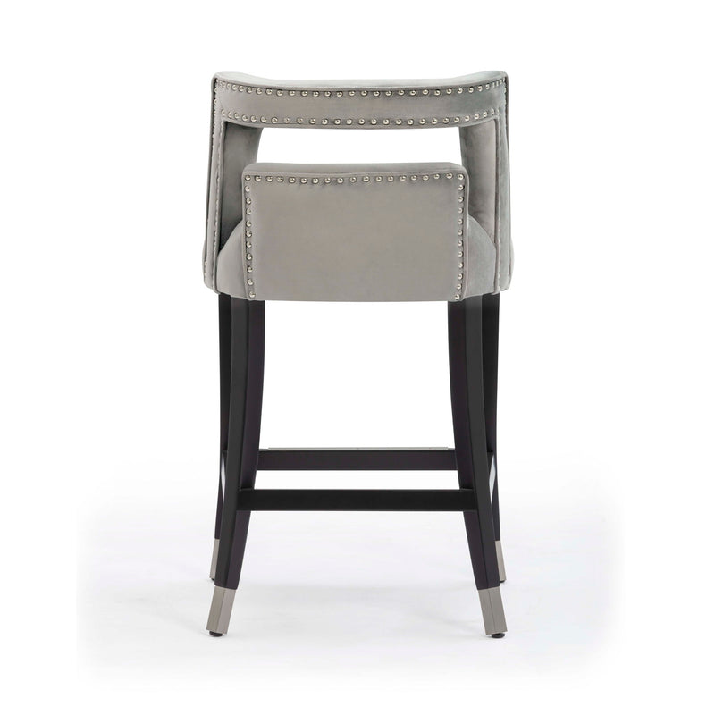 Hart - Velvet Stool - R&R Furniture Gallery (Fountain Valley, CA)