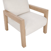 Aliza - Upholstered Accent Chair - Ivory - R&R Furniture Gallery (Fountain Valley, CA)