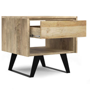 Lowry - Handcrafted End Table - R&R Furniture Gallery (Fountain Valley, CA)