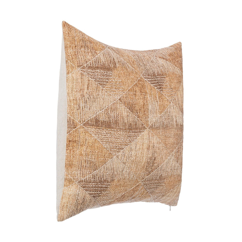 Lineage - Rev 22" x 22"Pillow - Caramel - R&R Furniture Gallery (Fountain Valley, CA)