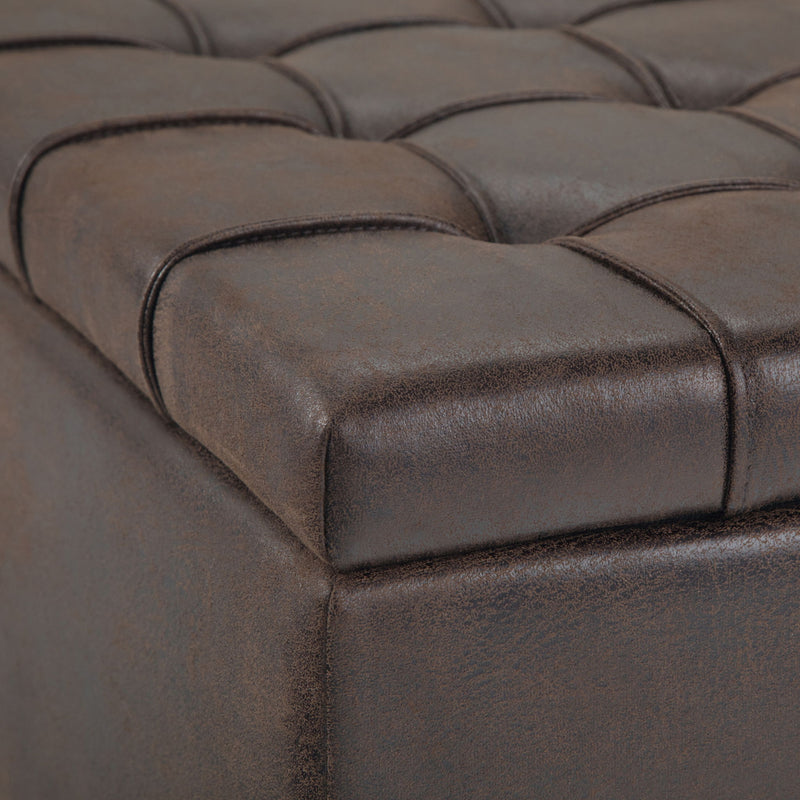 Harrison - Large Coffee Table Storage Ottoman - R&R Furniture Gallery (Fountain Valley, CA)