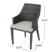 Hillhurst - Outdoor Chair Comfortable, Weather Resistant Cushion (Set of 2) - R&R Furniture Gallery (Fountain Valley, CA)