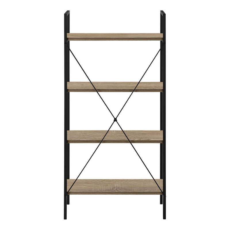 Bookshelf, Bookcase, 4 Tier, Office, Bedroom, Contemporary, Modern - R&R Furniture Gallery (Fountain Valley, CA)