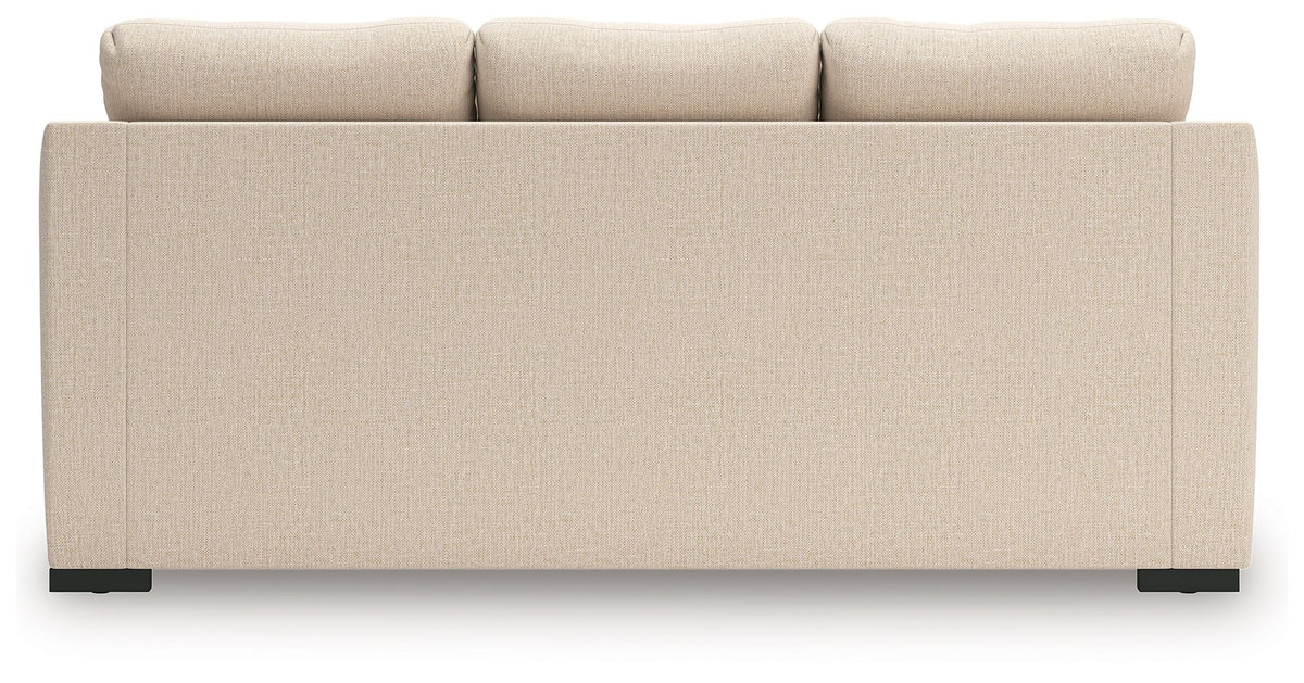 Lango - Queen Sofa Chaise Sleeper - Jute - R&R Furniture Gallery (Fountain Valley, CA)