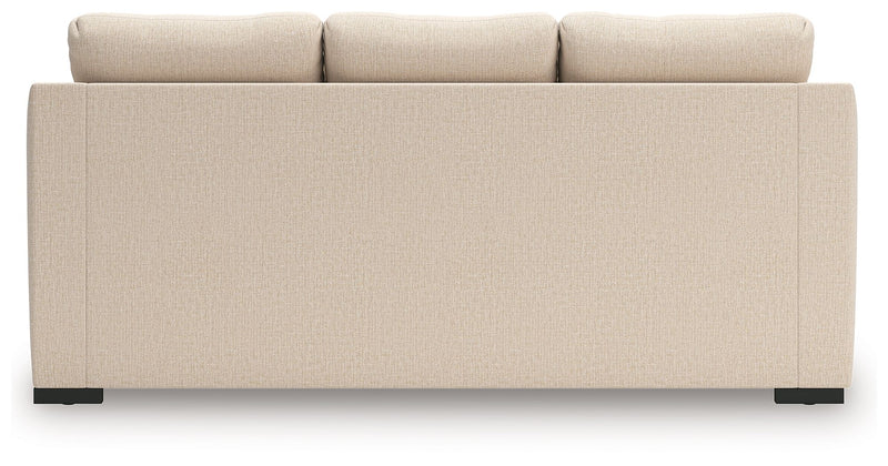 Lango - Queen Sofa Chaise Sleeper - Jute - R&R Furniture Gallery (Fountain Valley, CA)