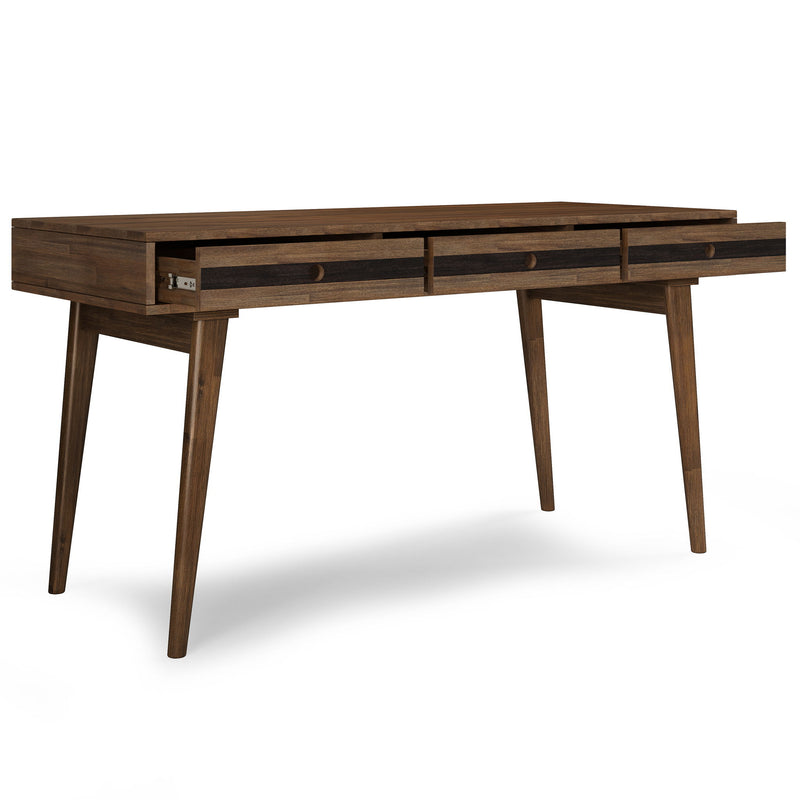 Clarkson - Desk - Rustic Natural Aged Brown - R&R Furniture Gallery (Fountain Valley, CA)