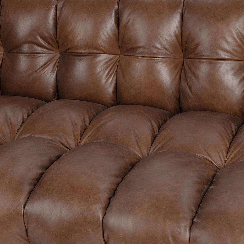 Halston - Sofa - Chestnut Elite
