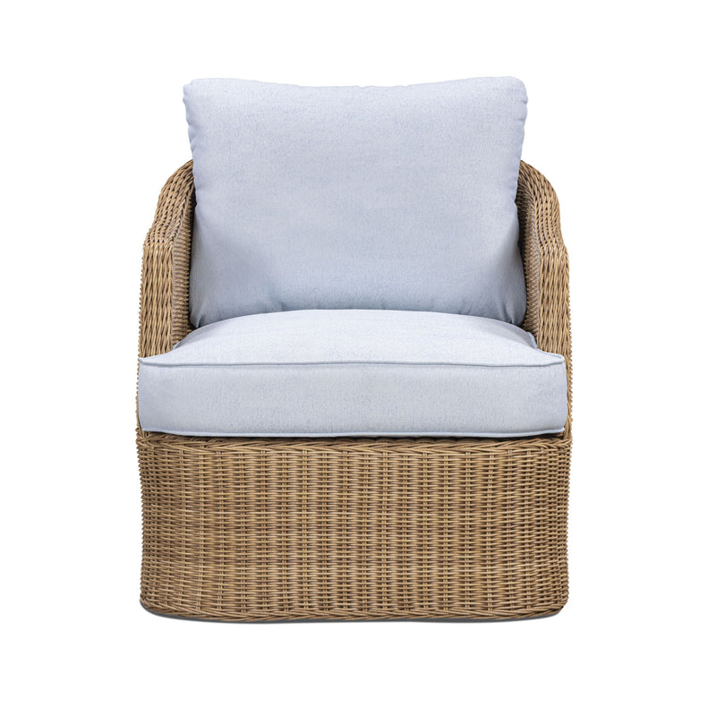 Axel - Boucle Outdoor Accent Chair