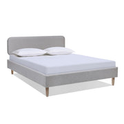Diego - Low Upholstered Platform Bed - R&R Furniture Gallery (Fountain Valley, CA)