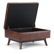 Owen - Upholstered Rectangular Storage Ottoman - R&R Furniture Gallery (Fountain Valley, CA)
