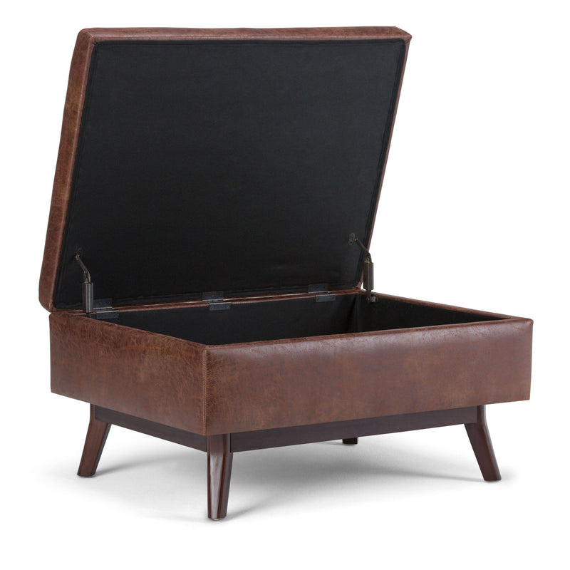 Owen - Upholstered Rectangular Storage Ottoman - R&R Furniture Gallery (Fountain Valley, CA)