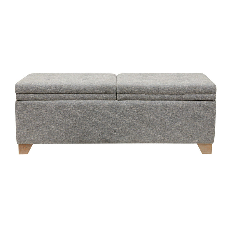 Soft Close Upholstered Storage Bench, Convenient Design - R&R Furniture Gallery (Fountain Valley, CA)