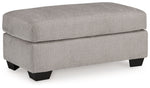 Avenal Park - Ottoman - Flannel - R&R Furniture Gallery (Fountain Valley, CA)