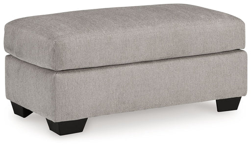 Avenal Park - Ottoman - Flannel - R&R Furniture Gallery (Fountain Valley, CA)